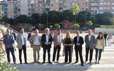Inauguración de la plaza Jordi Dauder i Guardiola y de la promoción de vivienda social
