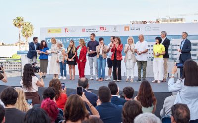 Fundació Nou LLoc entrega, junto a la ministra de Vivienda y Agenda Urbana, la consellera de Territori, Transició Ecológica i Habitatge, y otras autoridades, las primeras 73 viviendas en alquiler con protección oficial de la promoción Bruc en Cubelles.